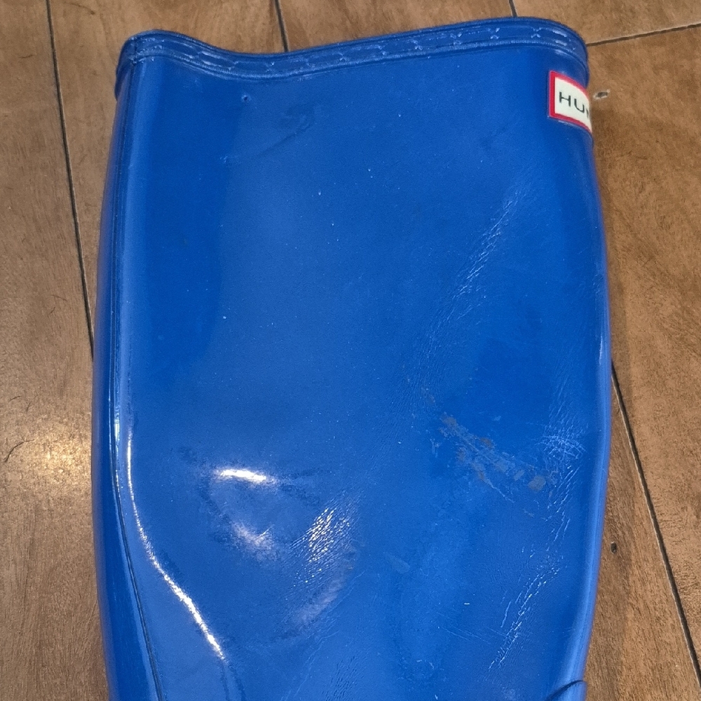 Hunter Blue Women's Rain Boots - Picture 7 of 7